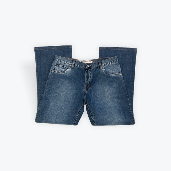 MOSCHINO 34X43 LOW RISE FLARED JEANS - Picture 1 of 4